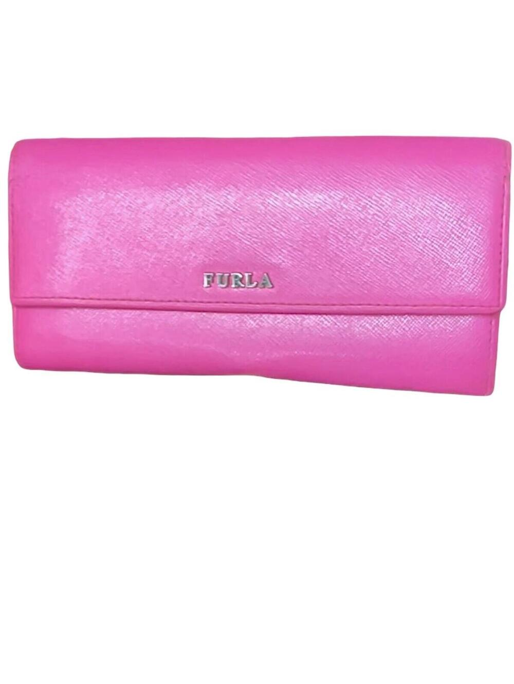 Furla Pink Leather Wallet